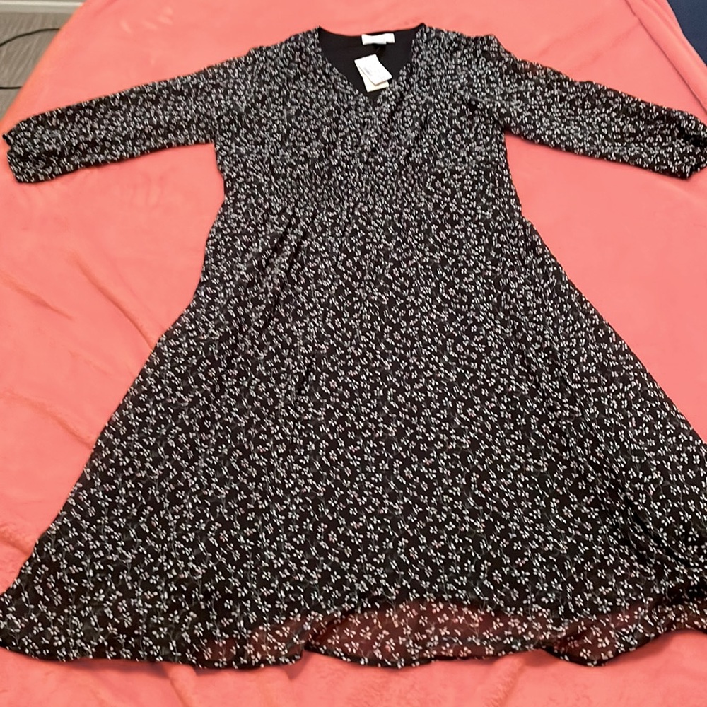 Floral print dress
